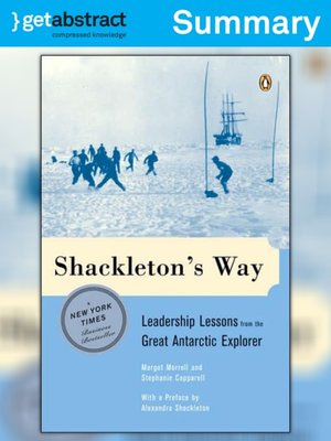cover image of Shackleton's Way (Summary)